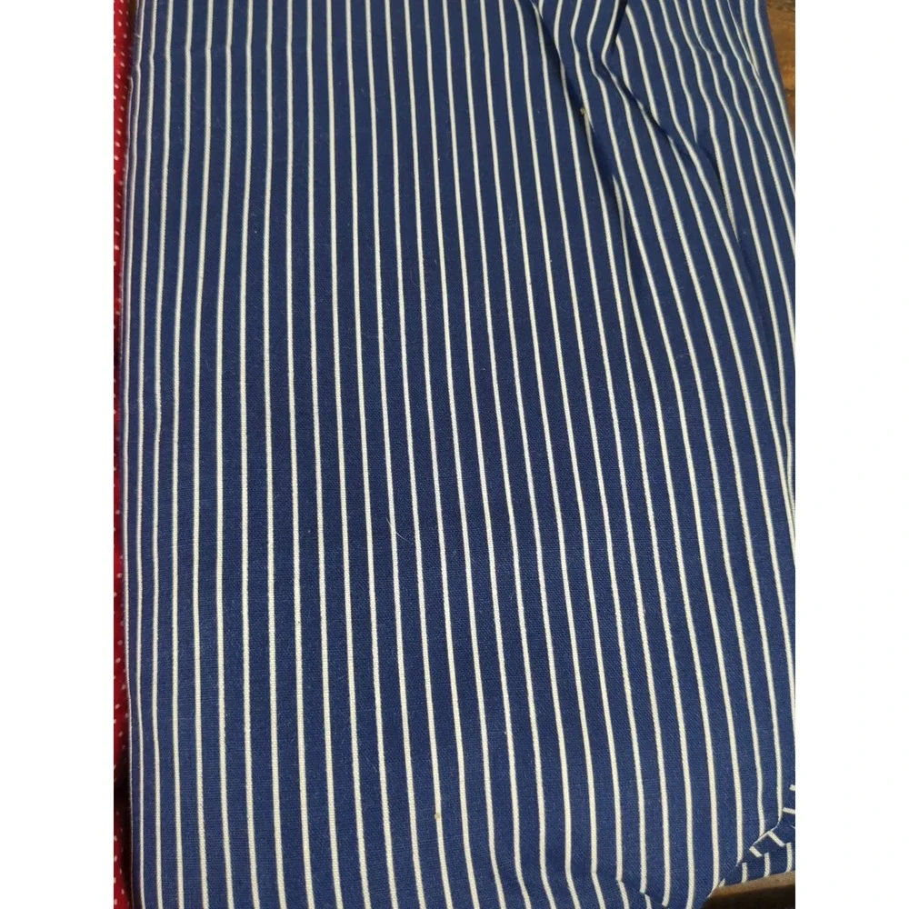 Lot of Fabric Patriotic Flag Red‎ white blue 1lb 3oz